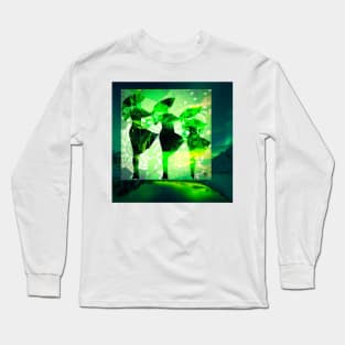 Three sisters green Long Sleeve T-Shirt